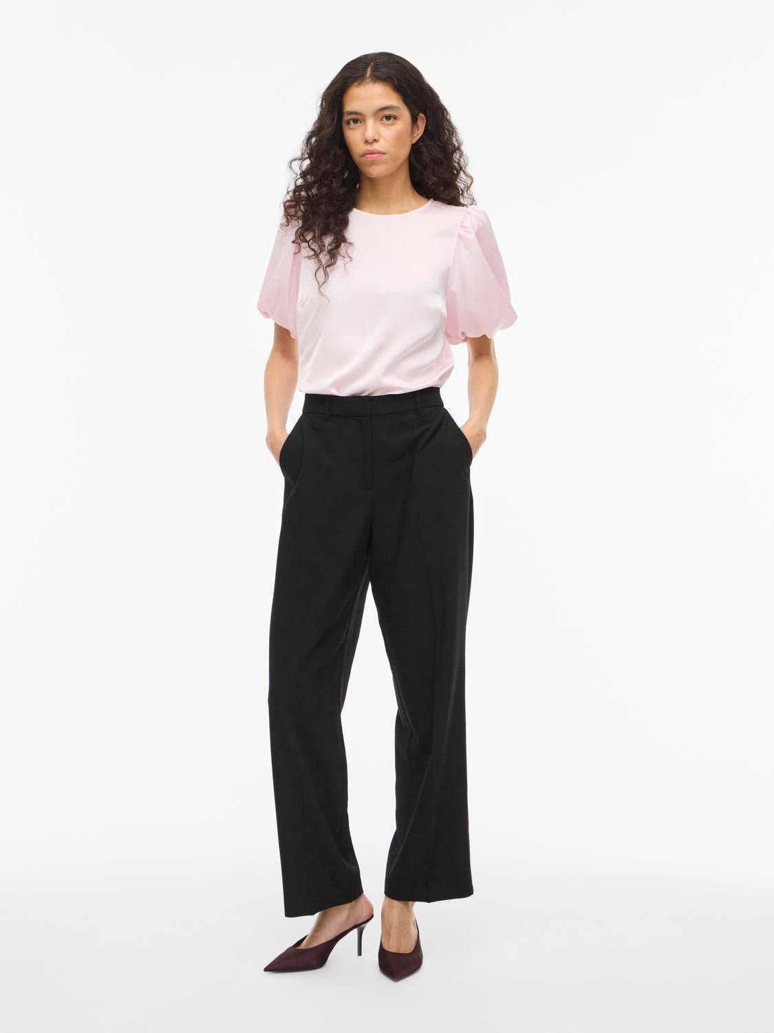 VIELLETTE Top - Cherry Blossom - VERO MODA & VILA Bergvik